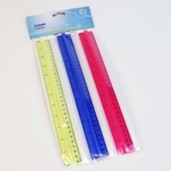 Hovedbilde Linialer 3 stk 30 cm