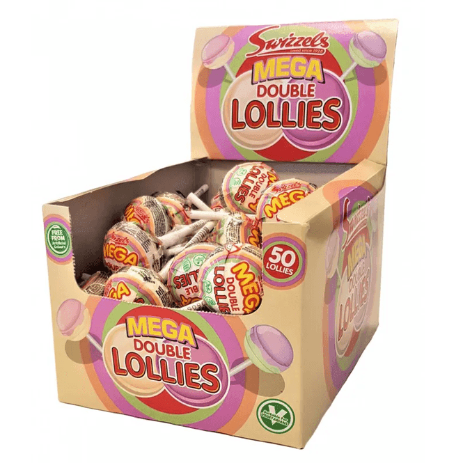 Hovedbilde Swizzels Mega Double Lollies 50x31g | Storpakk