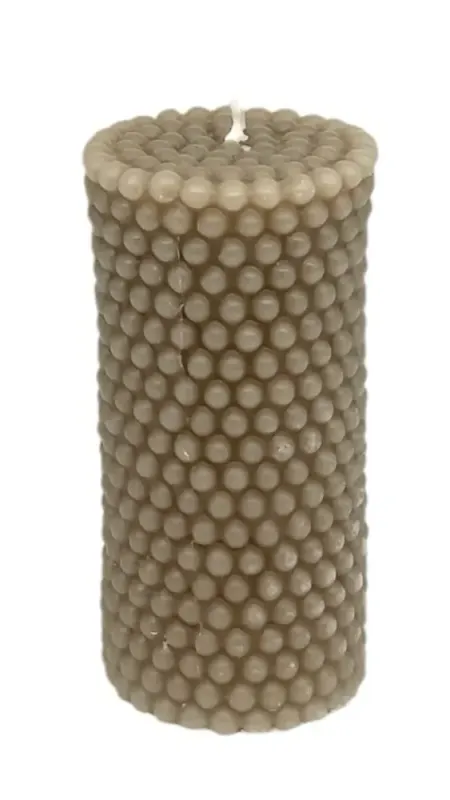 Perlelys mørk sand 6,5x15cm