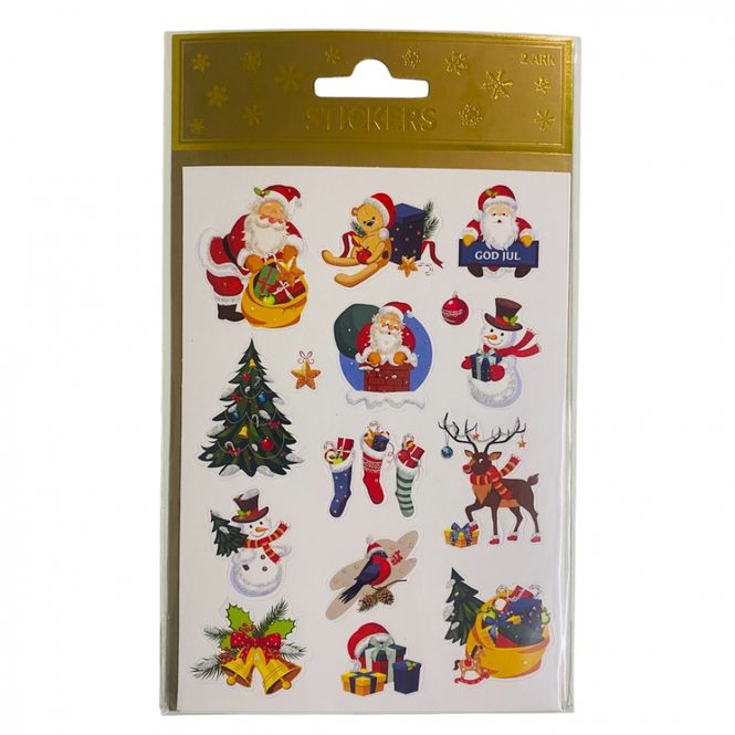 Hovedbilde Julestickers 2 ark