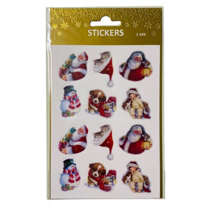 Hovedbilde Julestickers Nisser/Dyr