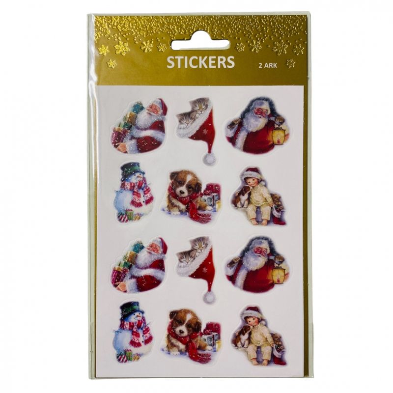 Julestickers Nisser/Dyr