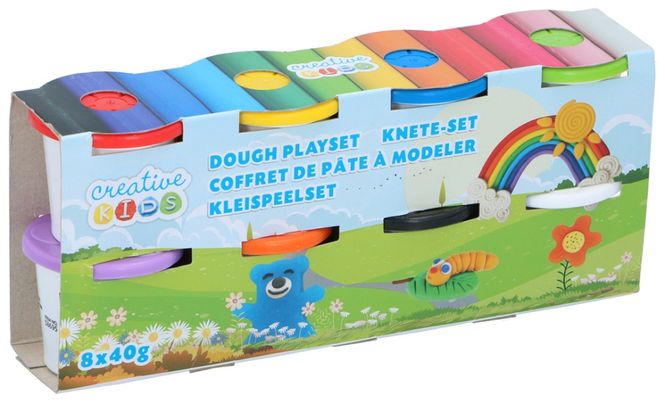Hovedbilde Modelleire 8x40g | Creative Kids