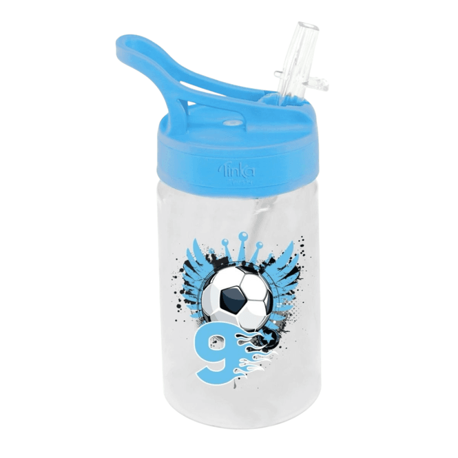 Hovedbilde Drikkeflaske 350ml Tinka fotball blå