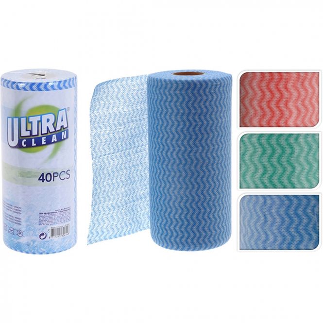 Hovedbilde Engangsklut 40pk a 20x40cm