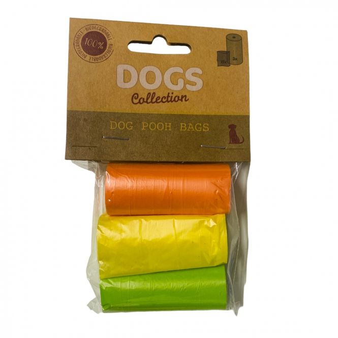 Hovedbilde Hundeposer 3 pk. 45 stk