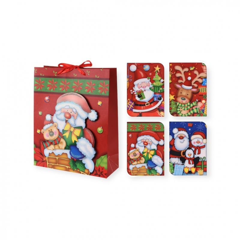 Gavepose Medium 3-D med glitter