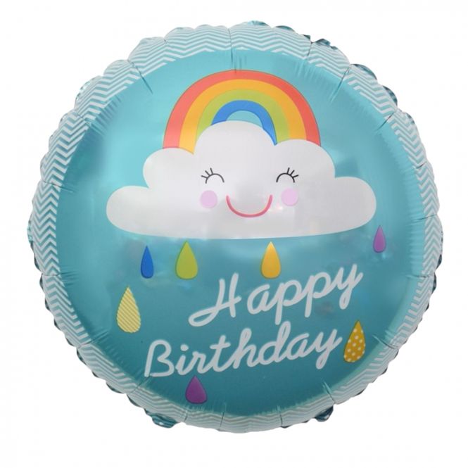 Hovedbilde Folieballong 46 cm Happy Birthday