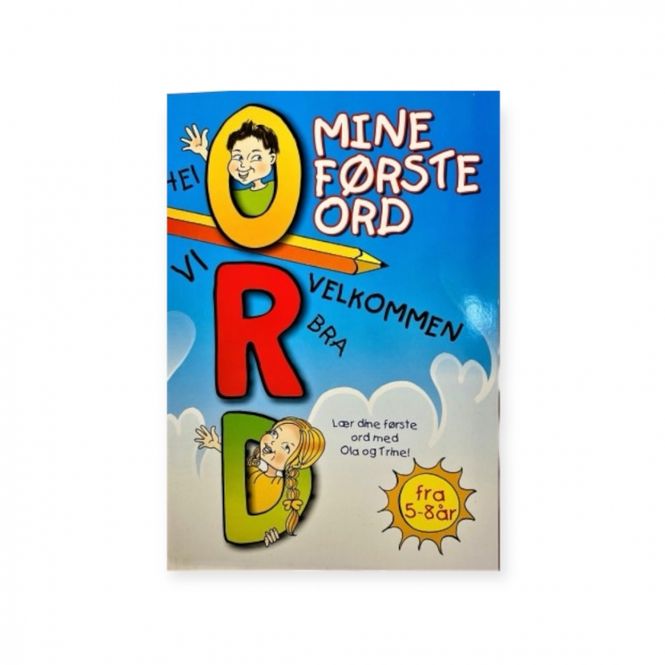 Hovedbilde Male/tegnebok  Mine første ord