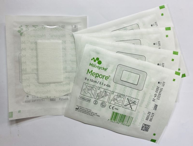 Kompress sterile 8x10 cm 