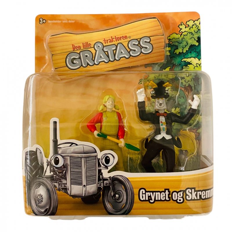 Gråtass-figurer 2 pk. Grynet og Skremme