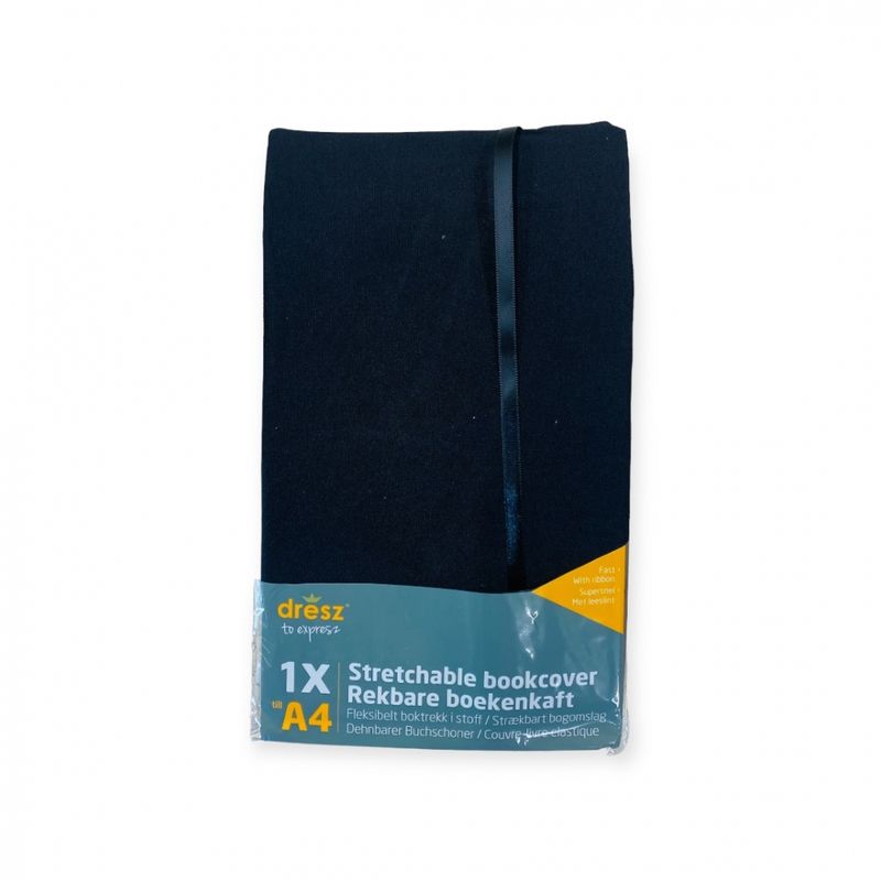 Bokbind elastisk Sort