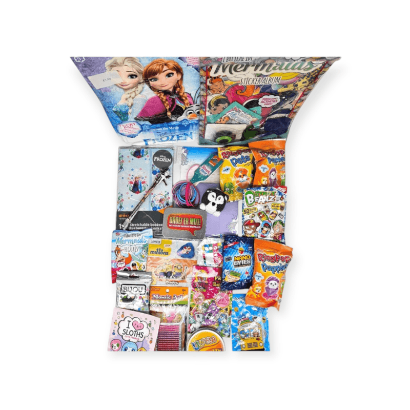 Kalendergaver 24stk smågaver | Rød (jenter)