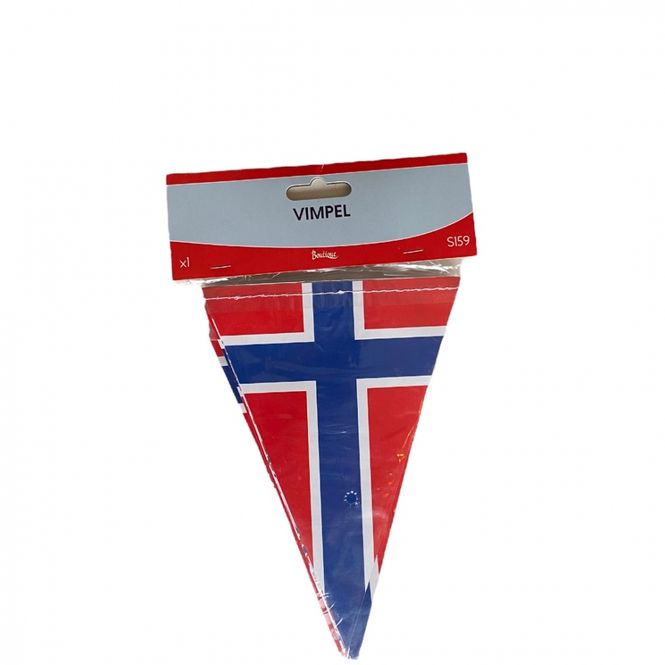 Hovedbilde Vimpel i norske farger