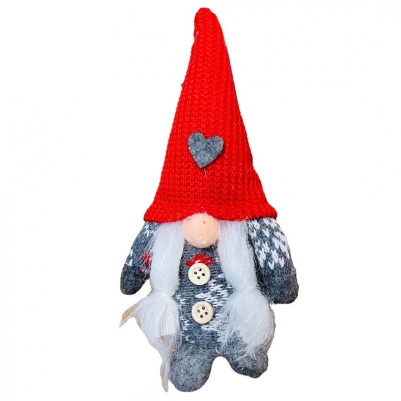 Nissekone med lue 18 cm