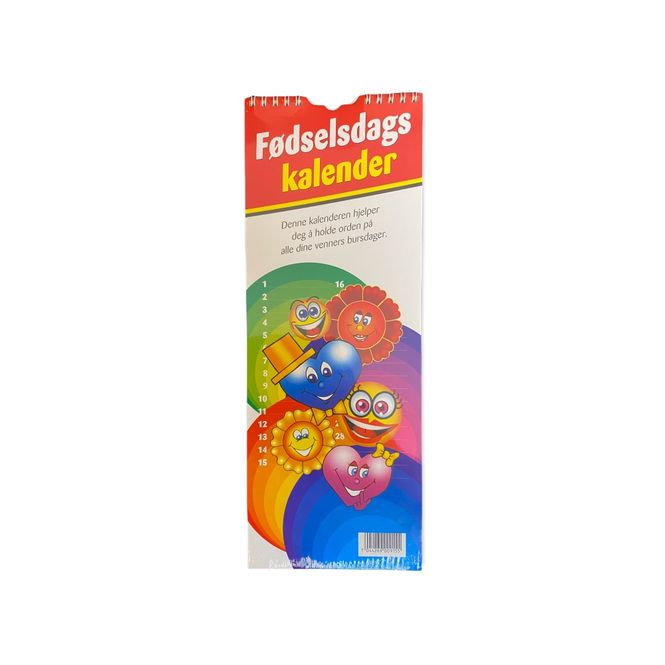 Hovedbilde Fødselsdags kalender
