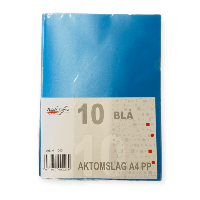 Hovedbilde Aktomslag 10 pk. blå