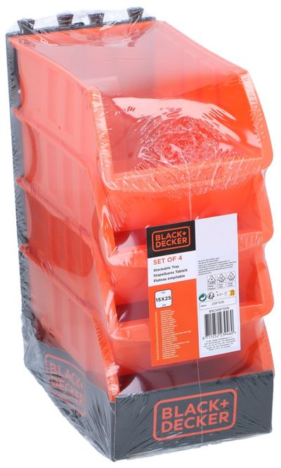 Hovedbilde 4 Oppbevaringsbokser Black and Decker