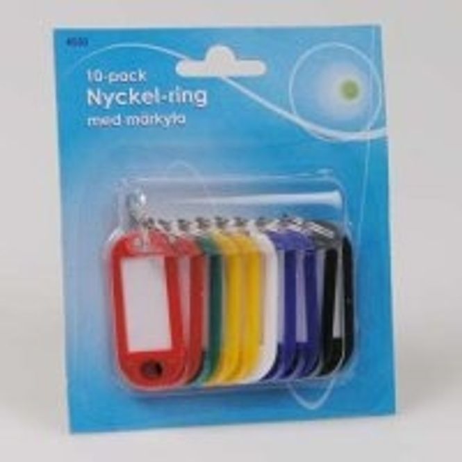 Hovedbilde Nøkkelringer 10 pk.