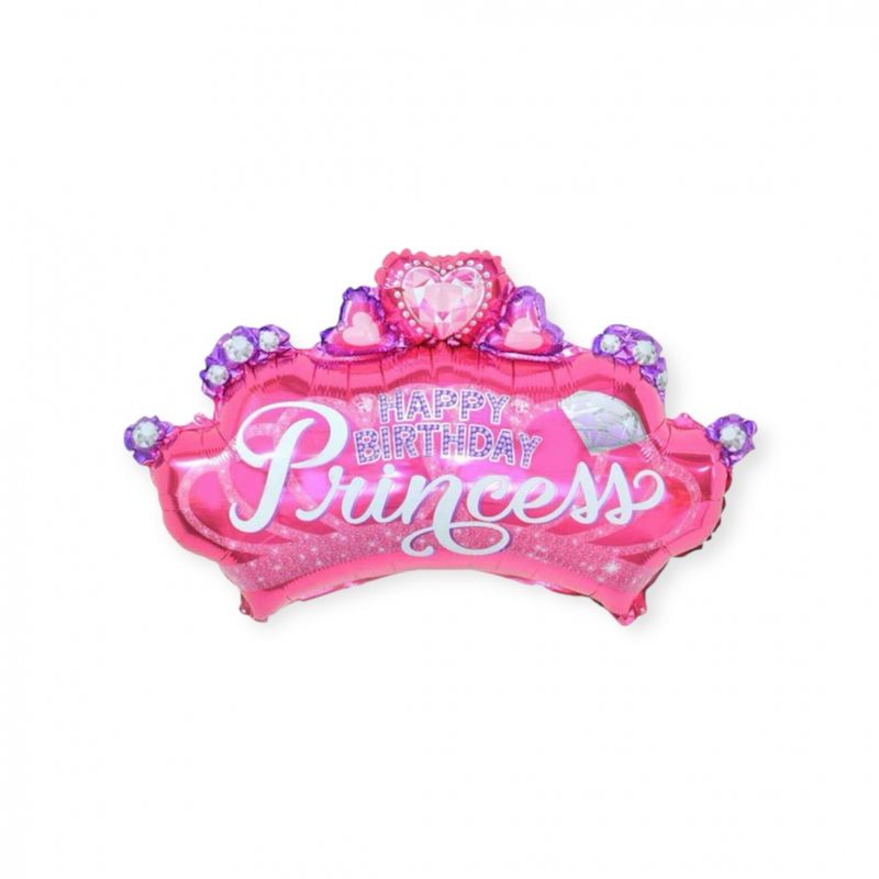 Folieballong Prinsesse 74x56 cm