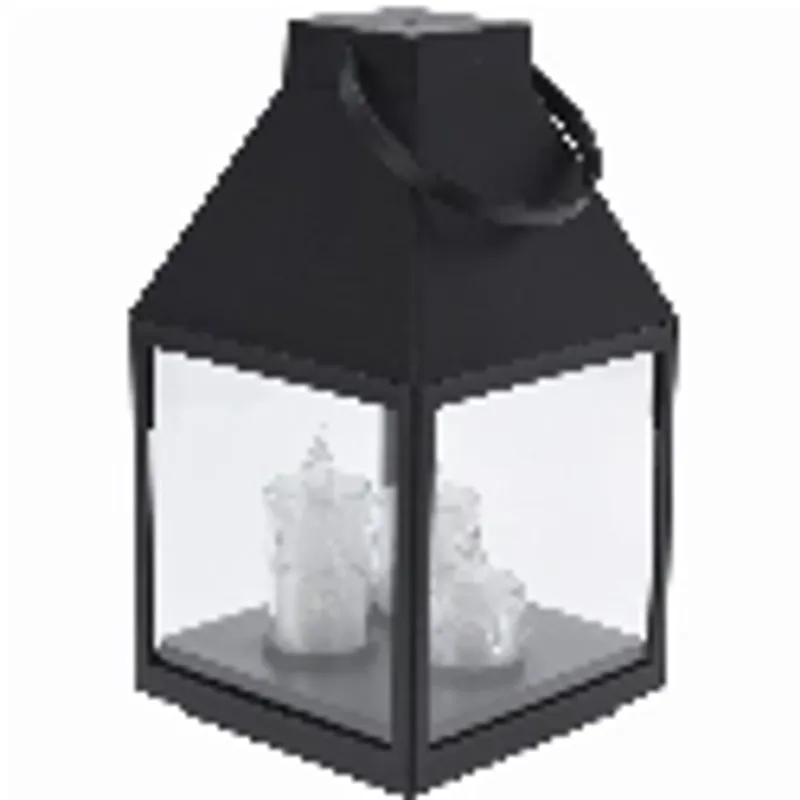 Lanterne med 3 LED-lys, 25 cm