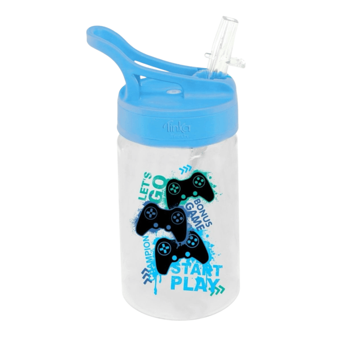 Hovedbilde Drikkeflaske 350ml Tinka gaming blå