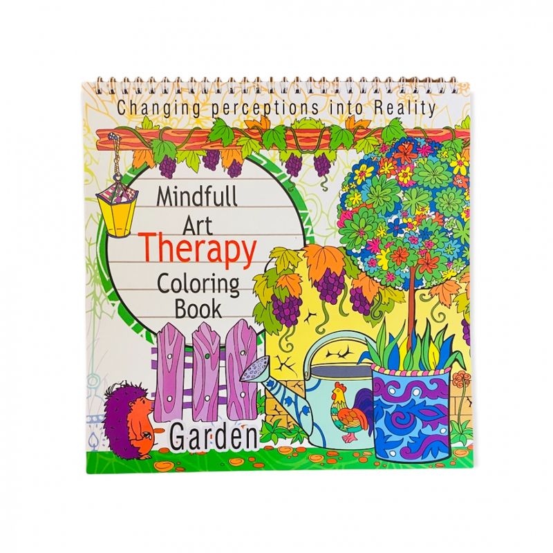 Fargeleggingsbok 40 sider Garden
