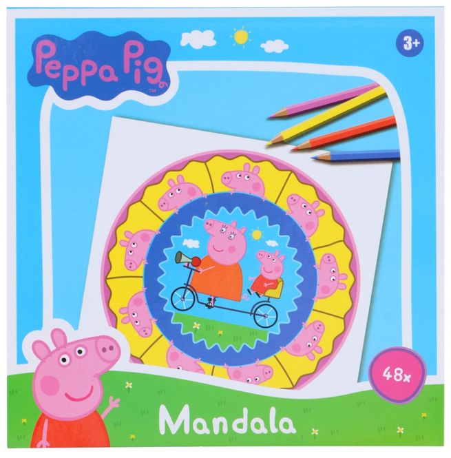 Hovedbilde Fargeleggingsbok Peppa Gris