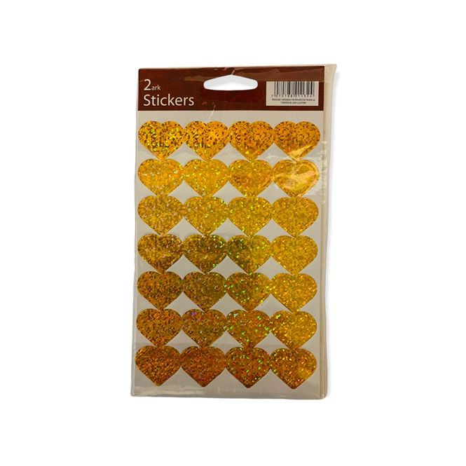Hovedbilde Julestickers Hjerter
