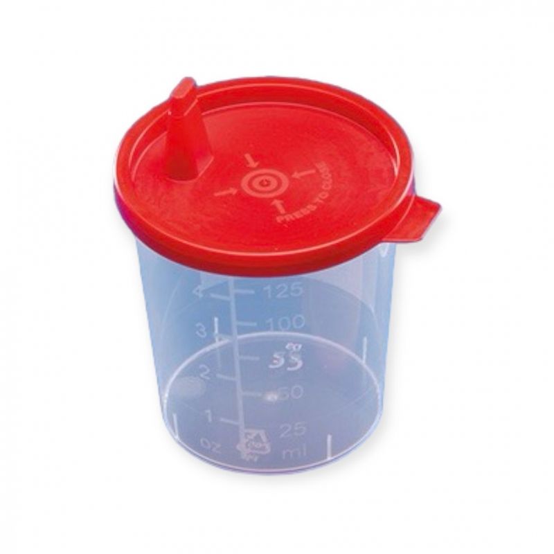 Uringlass 125 ml. 25 pk.
