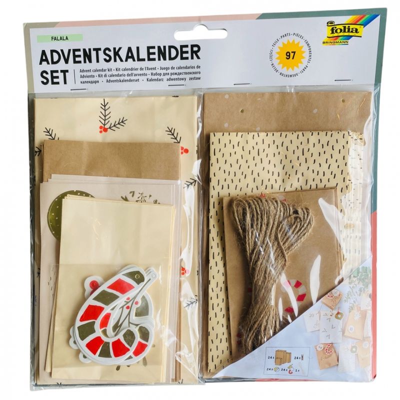 Adventskalender 97 deler Folia