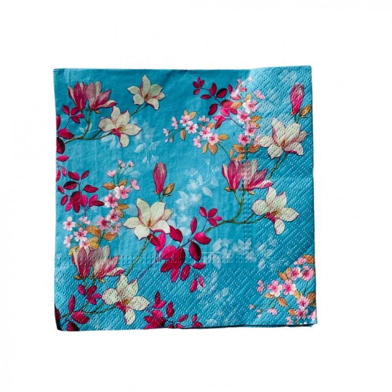 Servietter 16 pk. blomster