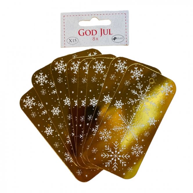 Hovedbilde Julemerkelapper 8 pk