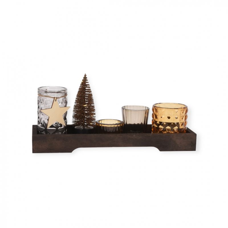 Telysholdersett 6stk - 32cm Homestyle