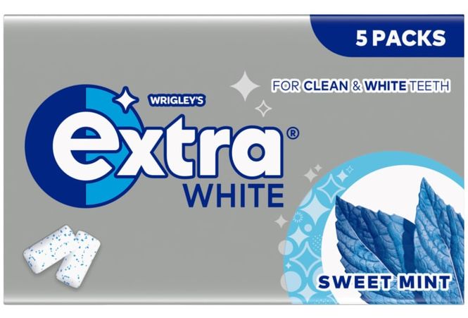 Hovedbilde Extra sweet mint tyggegummi 5 pk.